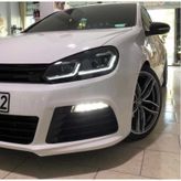 Golf 6 J Led Far Beyaz+sarı