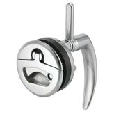Gömme Kulp + Kapı Mandalı Ø65mm