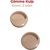 Gömme Kulp Krem 2 Adet
