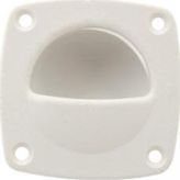 Gömme Kulp Plastik 57x57 Mm Beyaz