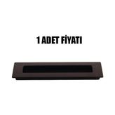 Gonca Gömme Kulp Mat Siyah 160 mm