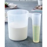 Gondol Ölçü Kabı Plastik 2 Bölmeli