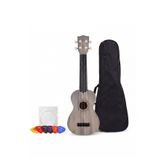 gonzales 4 Telli Ukulele Ahşap Desenli
