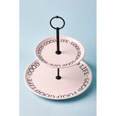 Good 2 Katlı Kurabiyelik 20cmx26cm Pembe Pembe