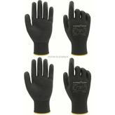 Goodyear 20-874 Iş Eldiveni (24 Çift) - 10 - Siyah