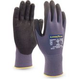 Goodyear Iş Eldiveni - 1716 Siyah - 9 - Bej - Siyah - 10