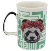Gordion Panda Kupa - Beyaz - Yeşil