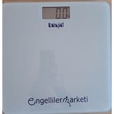 Görme Engelliler Için Türkçe Konuşan Dijital Baskül - Açık Gri