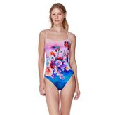 Gottex Gottex Underwire Square Neck One Piece Swimwear - Front & Back Lining, Adjustable Straps, Built-in Underwire Bra Tek Parça Mayo Kadın