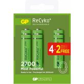 GP 2700 Serisi 2600 mAh AA Şarj Edilebilir Pil