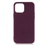 Gpack Apple iPhone 13 Pro Max Korumalı Premier Mat Silikon Kırmızı Kılıf