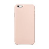 Gpack Apple iPhone 6s Plus Lansman Görünüm Silinebilir Silikon Mor Kılıf