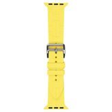 Gpack KRD92 Sarı Apple Watch 6 44 mm Kordon Katman Görünüm Spor Silikon Kordon