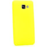 Gpack Samsung Galaxy A3 2016 Kılıf Premier Silikon - Sarı