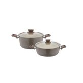 Granit Ezme Tencere 2 Li Set