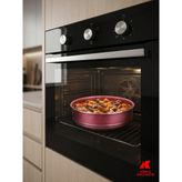 Granit Fırın Tepsisi - 22 cm - Bordo