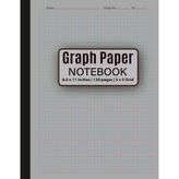 Graph Paper Notebook: Graph Paper Notebook – 5x5 Quad Ruled, 120 Pages, Large 8.5 x 11 Size for Math, Engineering, Architecture, Science Projects, Drawing, and Creative Design