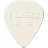 Graphtech PQP-0100-W6 TUSQ Pick 1.00 mm White 6 Pack Bright Tone Pena