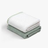 Green Black Vera 2'Li Mutfak Havlusu Krem-Mint