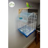Green Home Ahşap Tünek- Askılık- Kanarya Bülbül Muhabbet Kuşu Papağan Kafesleri Için Dekoratif Askılık