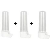 Green Pet Muhabbet Kuş Suluğu 3'lü Set 100 ml - 3 Adet - Beyaz