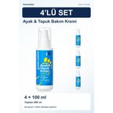 Greenlabel %10 Üre Ayak ve Topuk Bakım Kremi 4'li Paket - 4 x (100 ml)