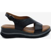 Greyder 5Y2CS59264 Siyah Hakiki Deri Kadın Sandalet