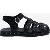 Greyder Kadın Siyah Hakiki Deri Sandalet 5Y2CS34462