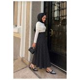 greymoda PUANTİYELİ KİLOŞ ETEK_GRY258