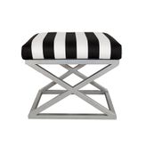 Gri Çapraz Ayaklı Zebra Puf