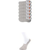 Gri Erkek Babet Çorap 6 Çift - 40 - 45