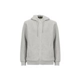 Gri Erkek Kapüşonlu Sweatshirt Fermuarlı LTB