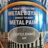 Gri Hammerite Metal Ve Çelik Kapı Boyası 0,75lt.