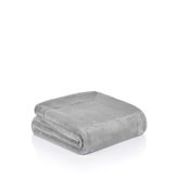 Gri Pamuklu Throw Battaniye