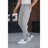 Gri Regular Fit Erkek Pantolon E6574 - S