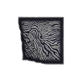 Gri Zebra Desen İpeksi Eşarp