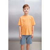 GRIMELANGE OCTAVE Erkek Oversize Somon T-Shirt