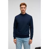 GRIMELANGE QUILLA Erkek Yarım Balıkçı Basic Lacivert Sweatshirt