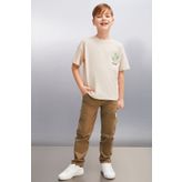 GRIMELANGE VARDON Erkek Bej T-Shirt