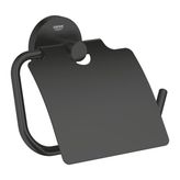 Grohe 1024652430 Essentials Mat Siyah Tuvalet Kağıtlığı