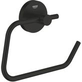 Grohe 1024722430 Essentials Mat Siyah Tuvalet Kağıtlığı