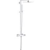 Grohe 26087000 Euphoria Cube Duvara Monte Termostatik Duş Bataryalı Duş Sistemi