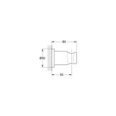 Grohe 27074EN0 Rainshower El Duşu Askısı