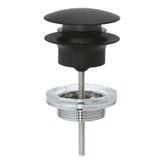 Grohe 29510KF0 Phantom Black Lavabo Sifon Bas Aç Tapa Takımı