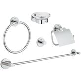 Grohe 40344001 Essentials 5'i Bir Arada Banyo Aksesuar Seti