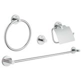 Grohe 40776001 Essentials Dörtlü Banyo Aksesuar Seti