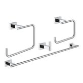 Grohe 40778001 Essentials Cube Dörtlü Banyo Aksesuar Seti