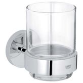 Grohe Essentials 40447001 Krom Diş Fırçalık Seti