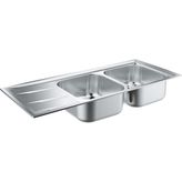 Grohe K400 1,5 Hazneli Paslanmaz Çelik Eviye