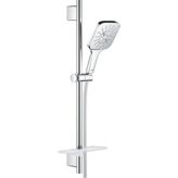 Grohe Rainshower SmartActive 130 Cube Sürgülü 3 akışlı Duş seti